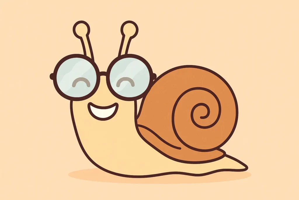 vision floue escargot humour